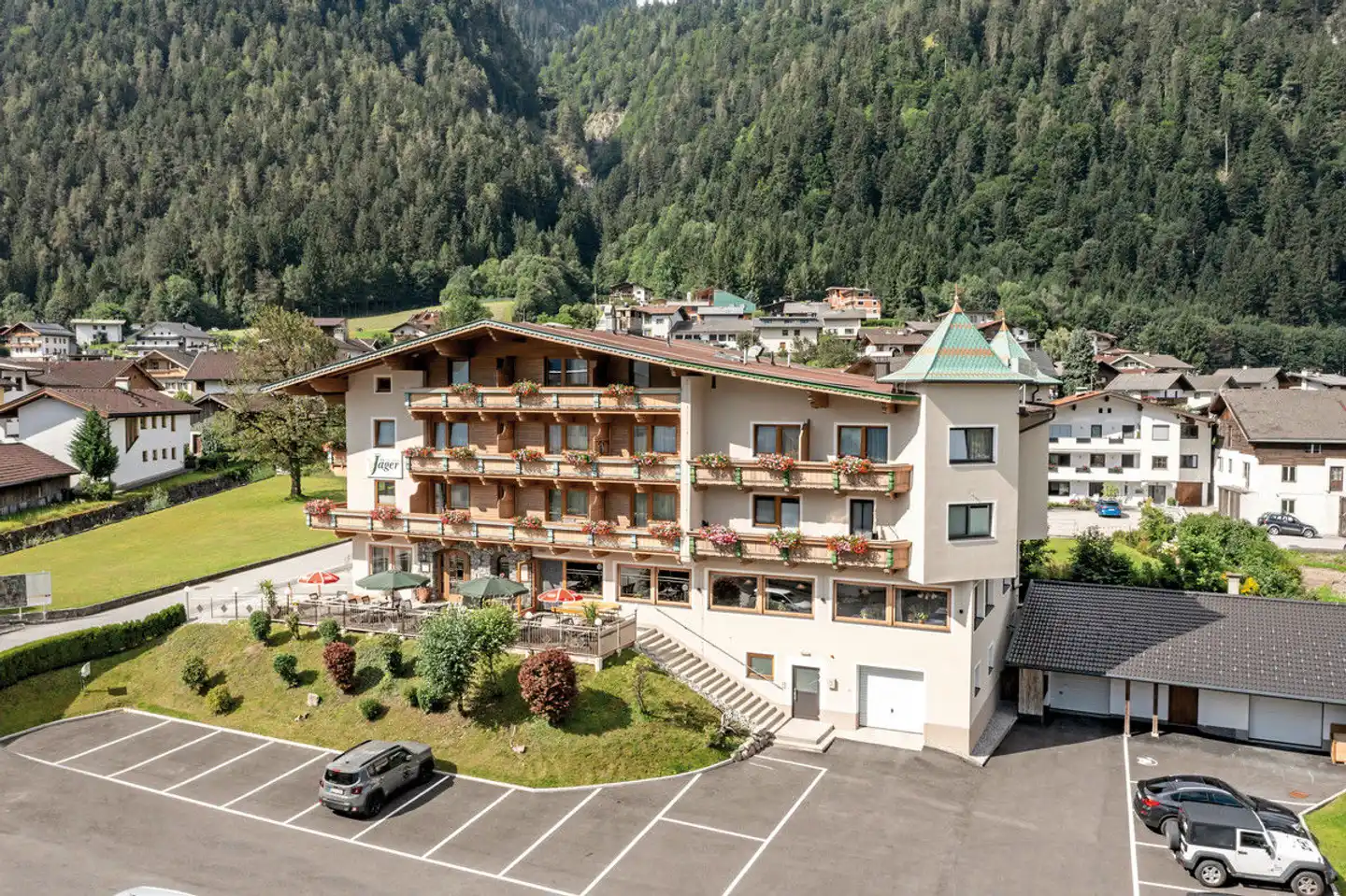 Hotel Gasthof Jäger Aussenansicht
