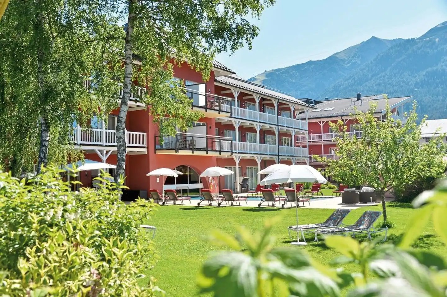 Das Hotel Eden Aussenansicht