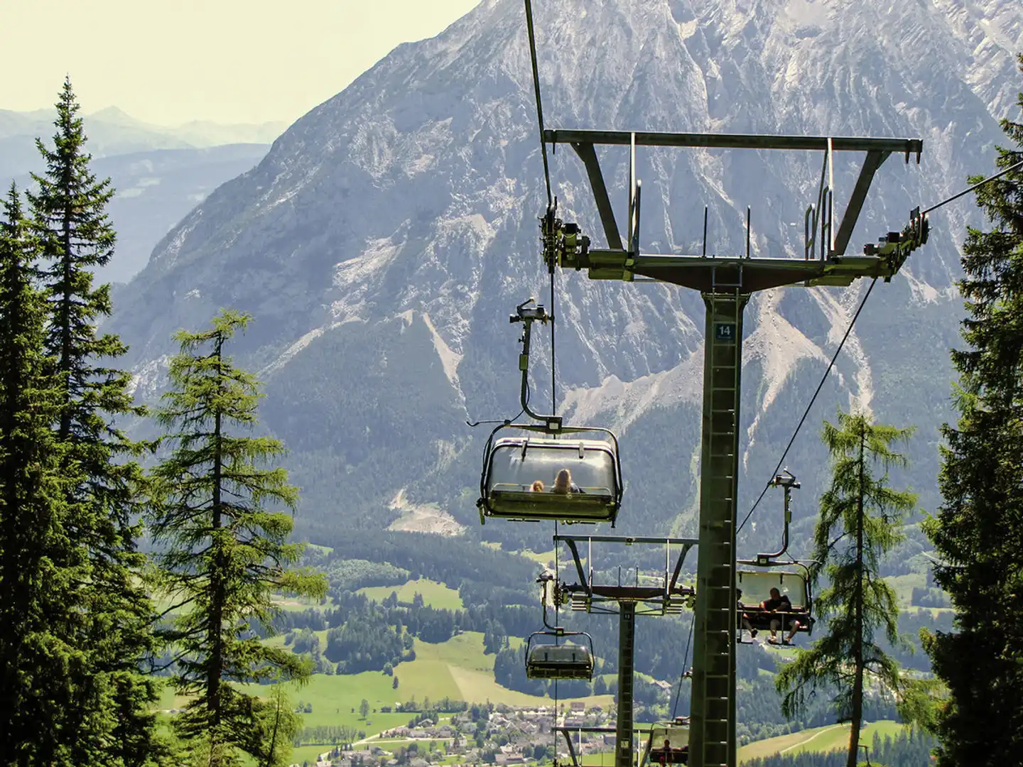 Berghof Tauplitzalm Landschaft