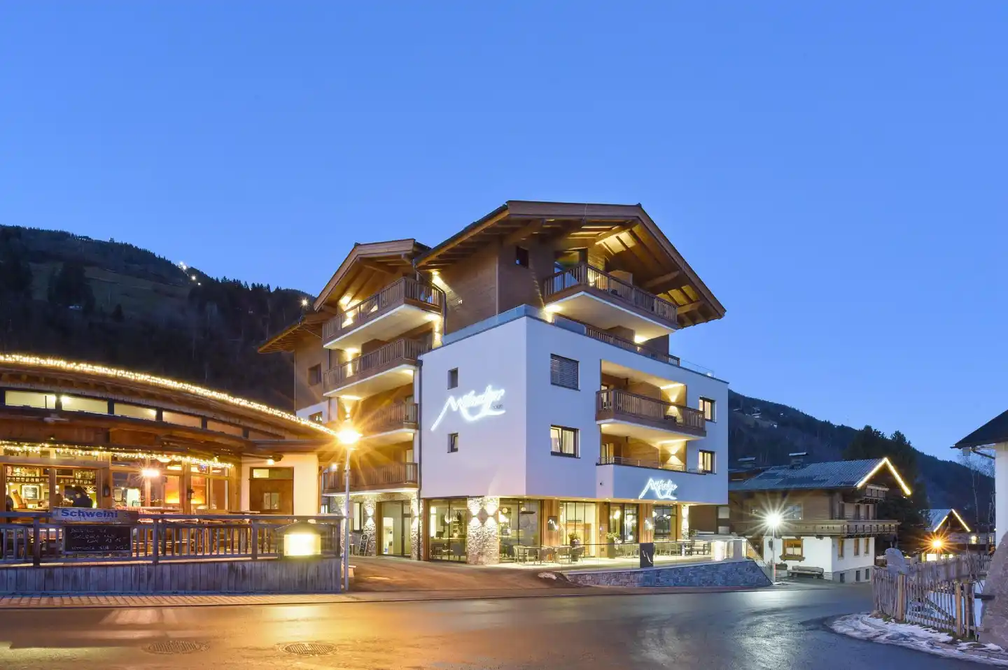 Venediger Lodge Aussenansicht
