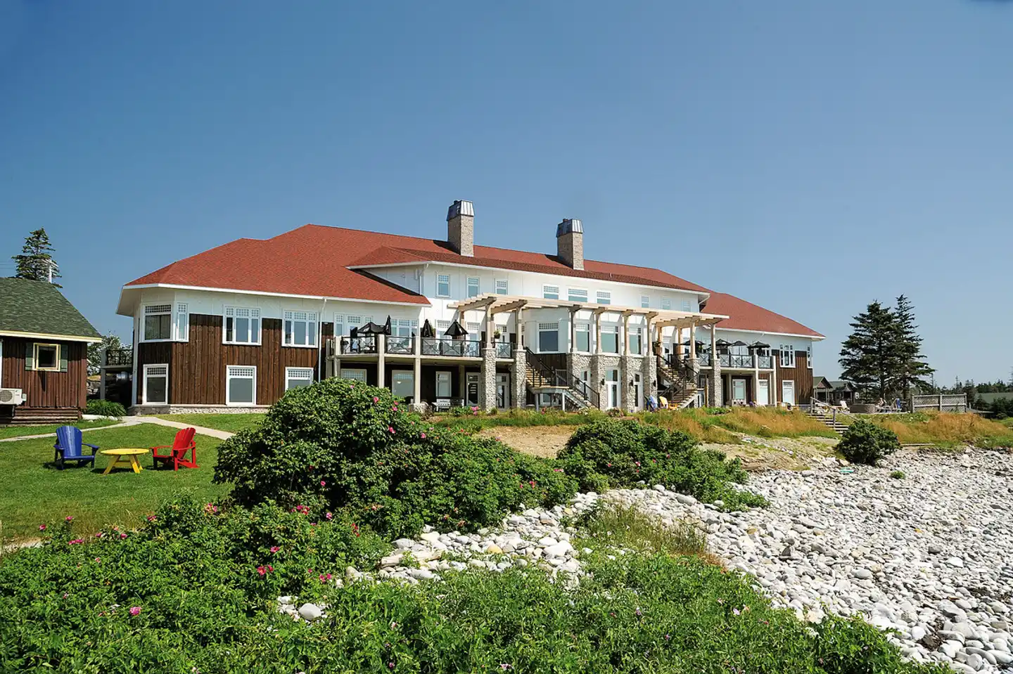 White Point Beach Resort Aussenansicht