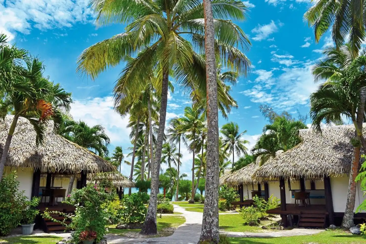 Tamanu Beach Garten