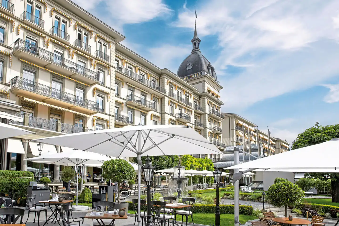 Victoria-Jungfrau Grand Hotel & Spa Aussenansicht