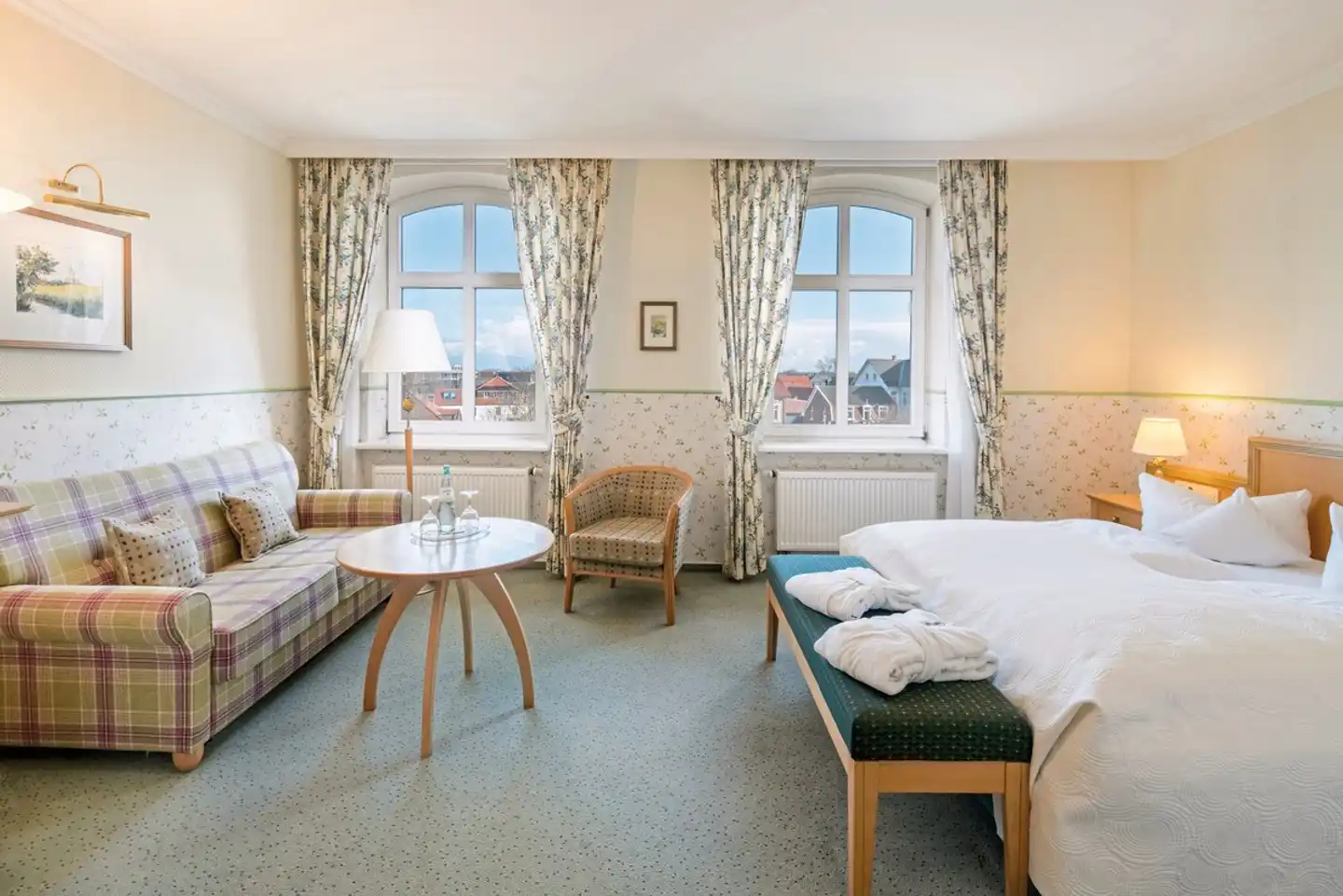 Inselhotel VierJahresZeiten Wohnbeispiel