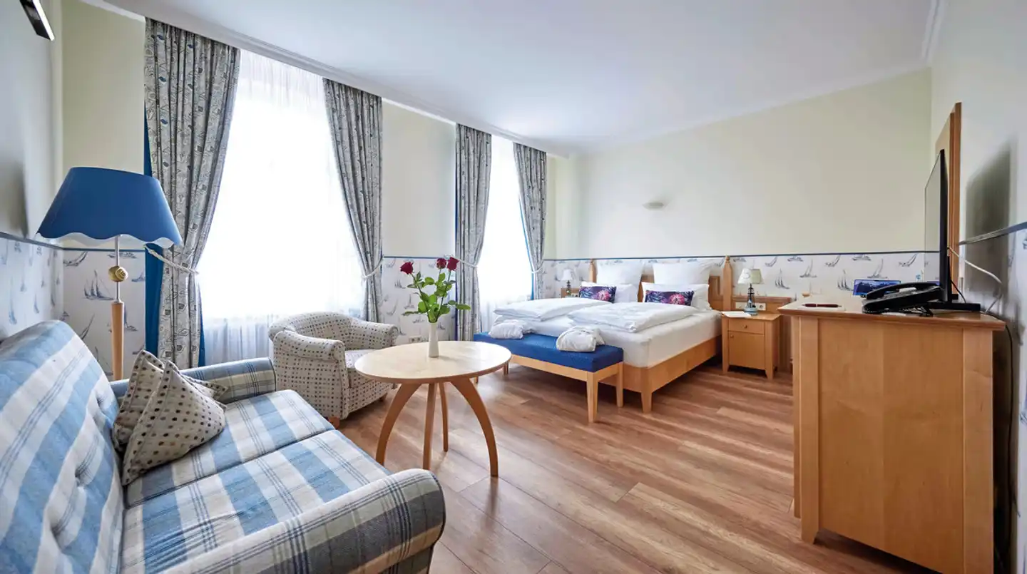 Inselhotel VierJahresZeiten Wohnbeispiel
