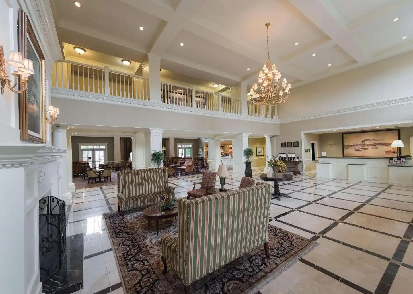 Hampton Inn & Suites Vicksburg Lobby