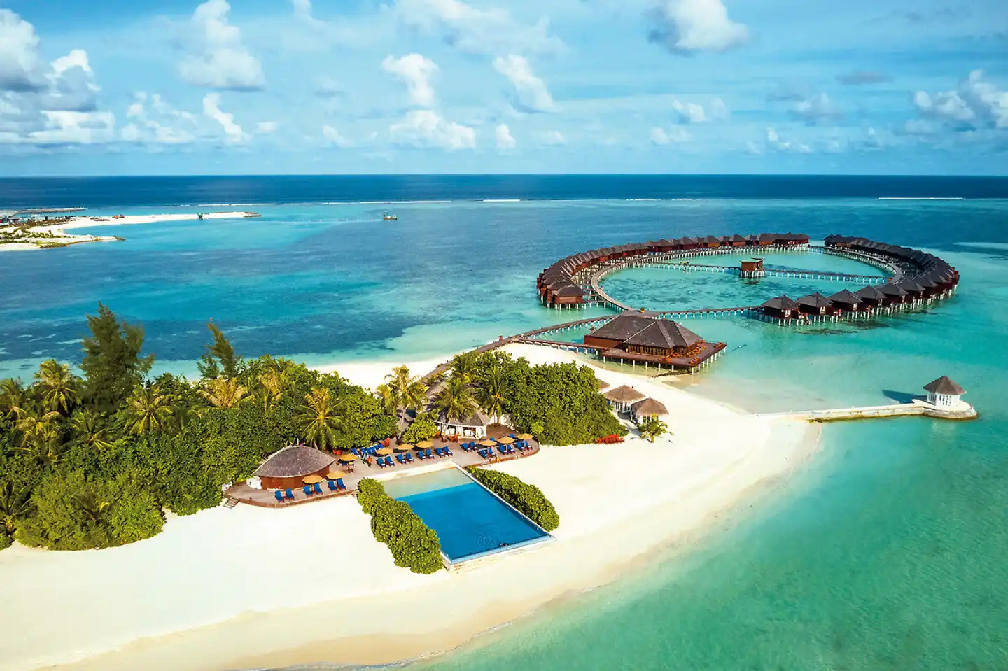 Sun Siyam Olhuveli Maldives Strand