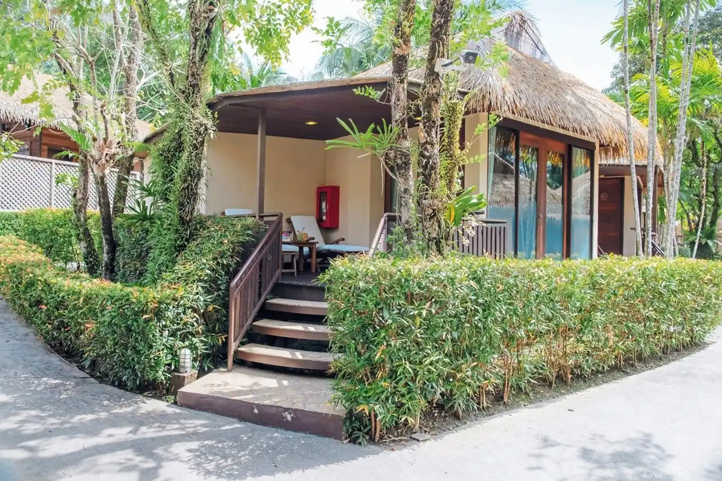 Tup Kaek Sunset Beach Resort Garten