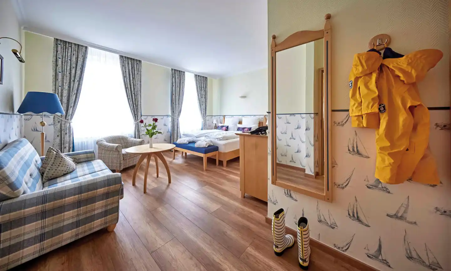 Inselhotel VierJahresZeiten Wohnbeispiel