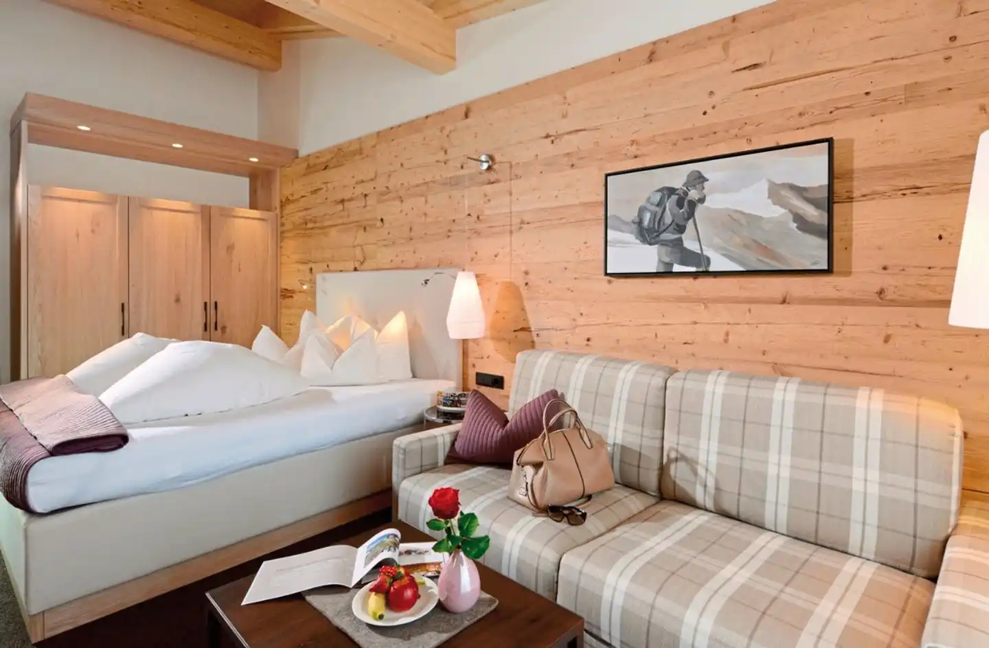 Alpines Balance Hotel Weisses Lamm Wohnbeispiel