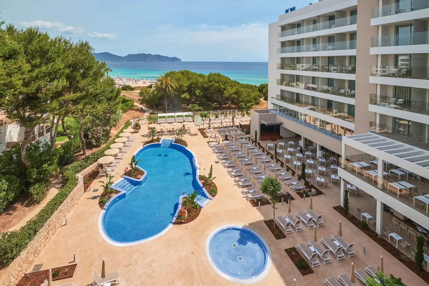Hipotels Bahia Cala Millor Aussenansicht