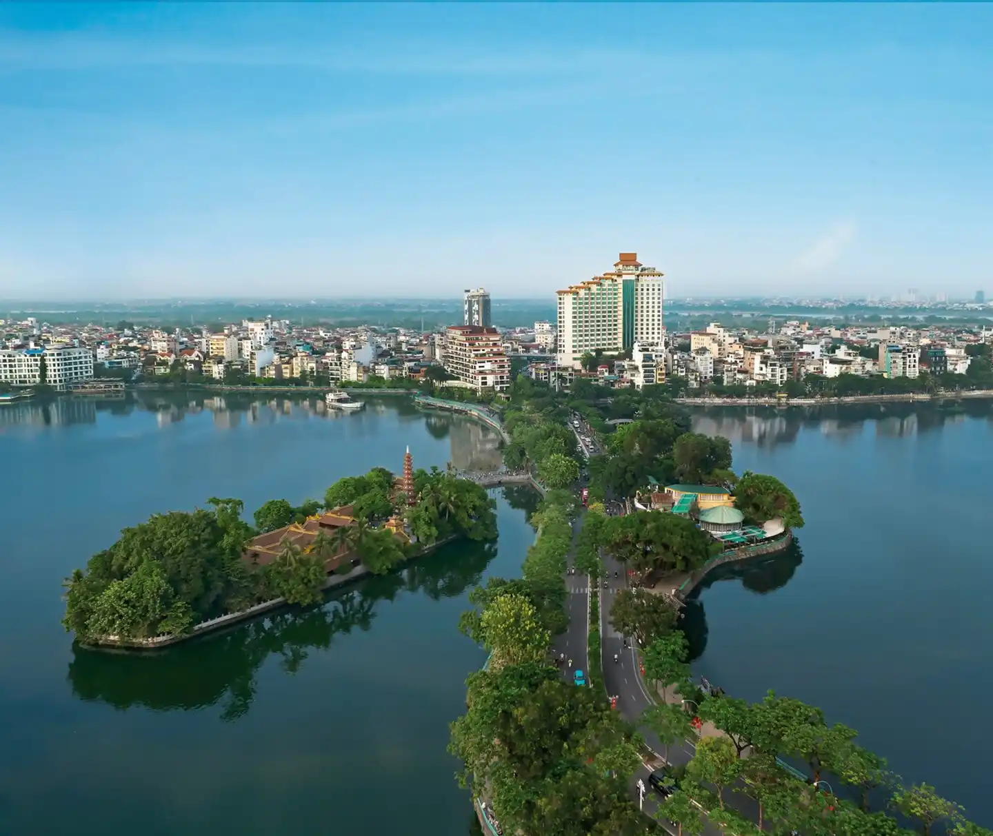 Pan Pacific Hanoi Landschaft