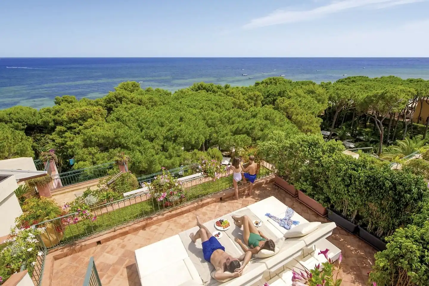 Forte Village Resort Hotel Castello Terrasse