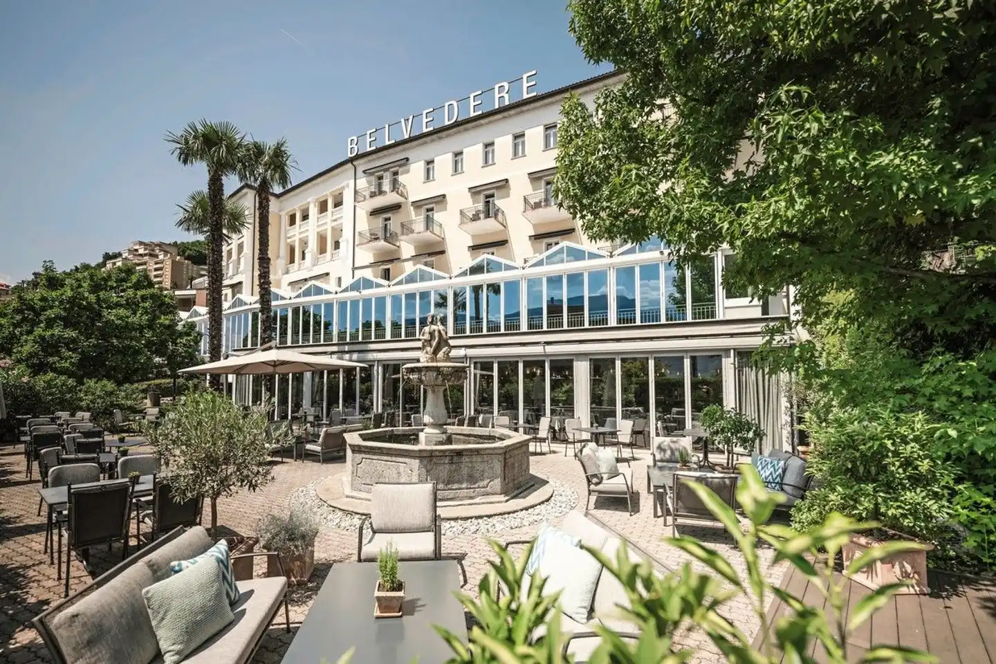 Belvedere Locarno Terrasse