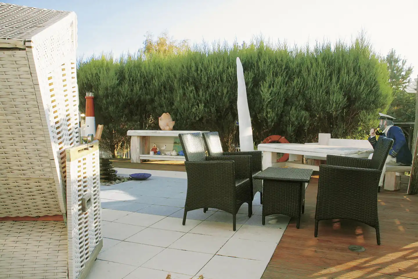 Landhotel Ostseetraum Terrasse