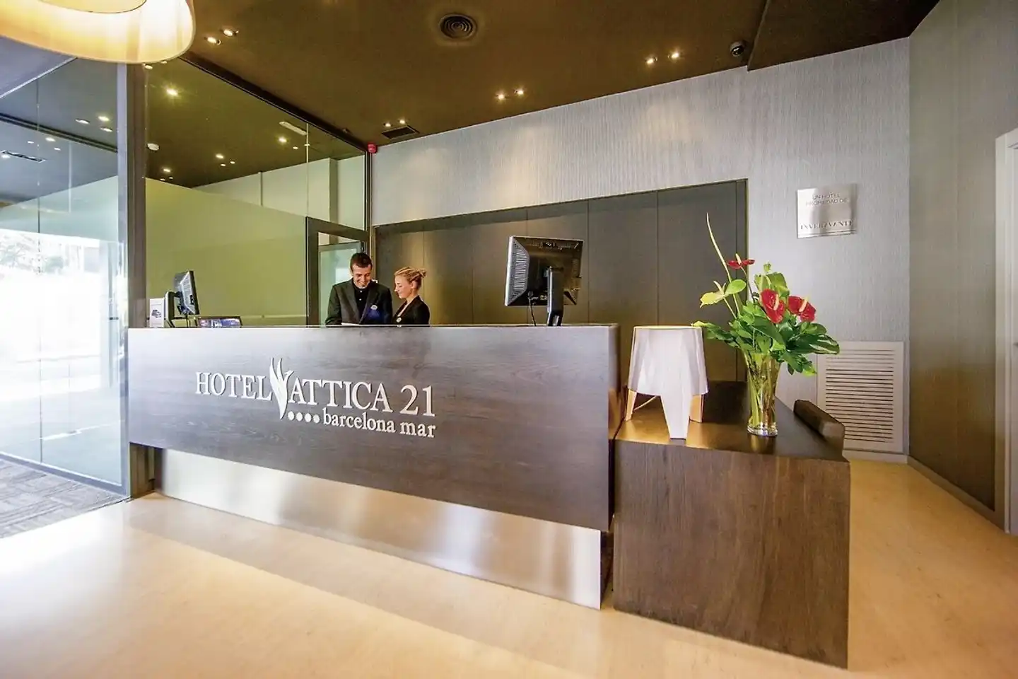 Attica 21 Barcelona Mar Lobby