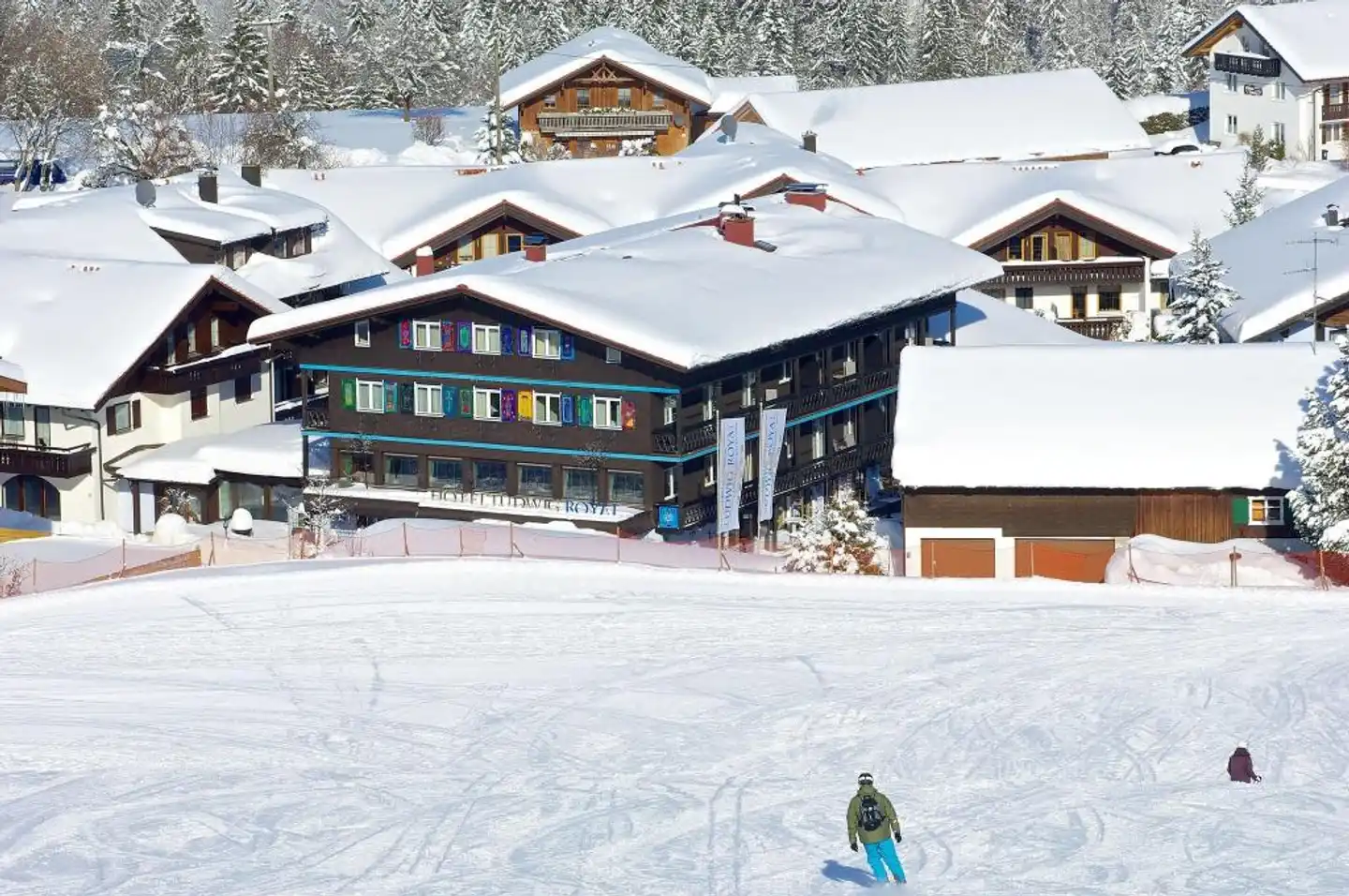 Golf & Alpin Wellness Resort Hotel Ludwig Royal Aussenansicht