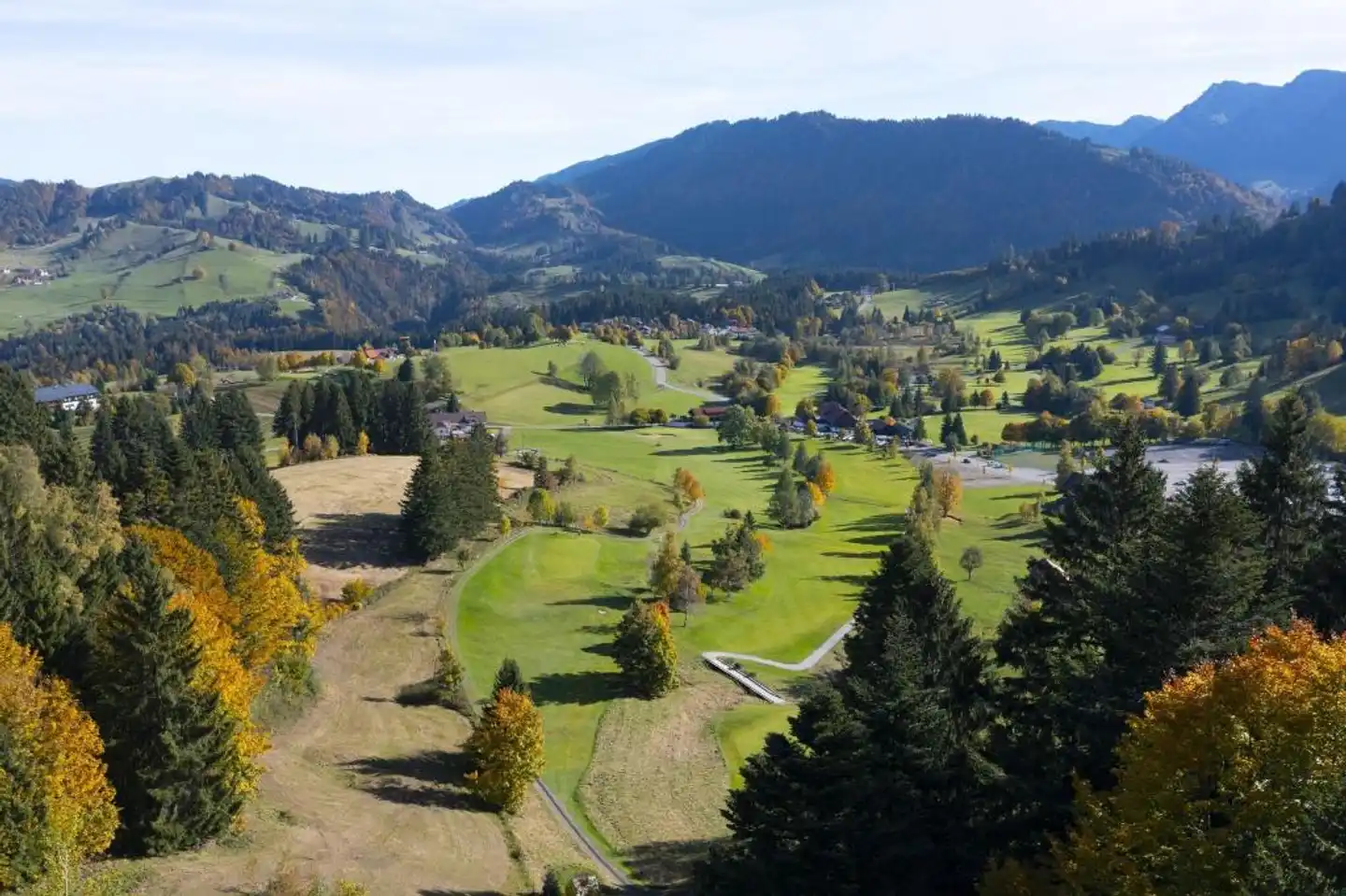 Golf & Alpin Wellness Resort Hotel Ludwig Royal Landschaft