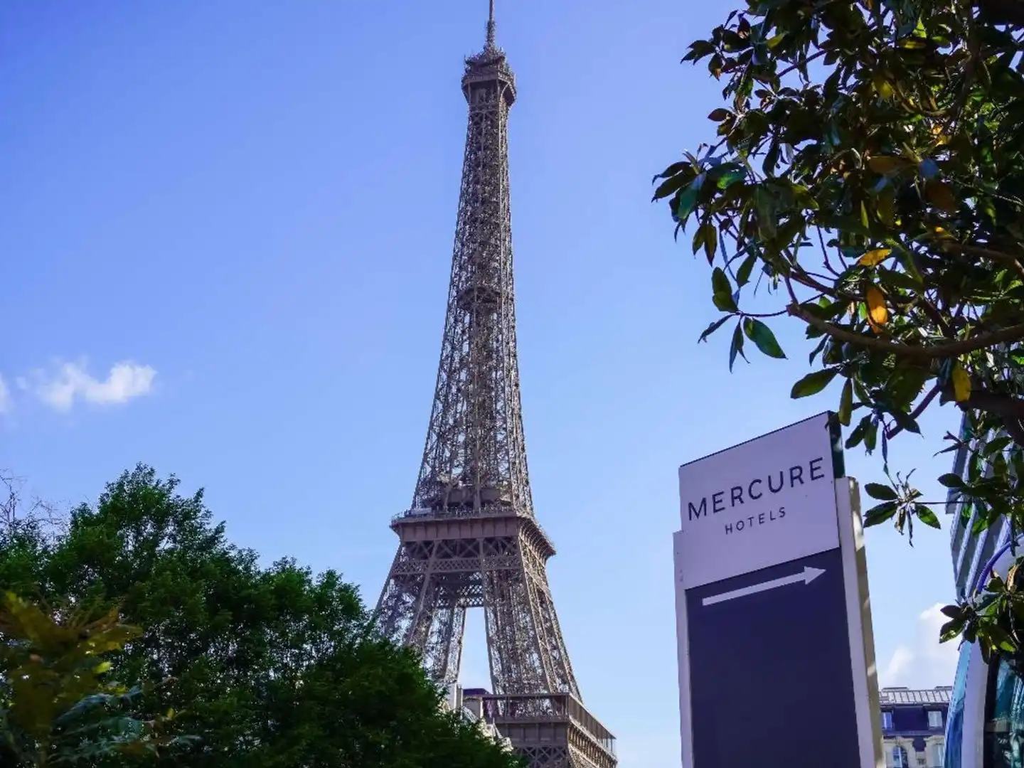 Mercure Paris Centre Eiffel Tower Hotel Landschaft