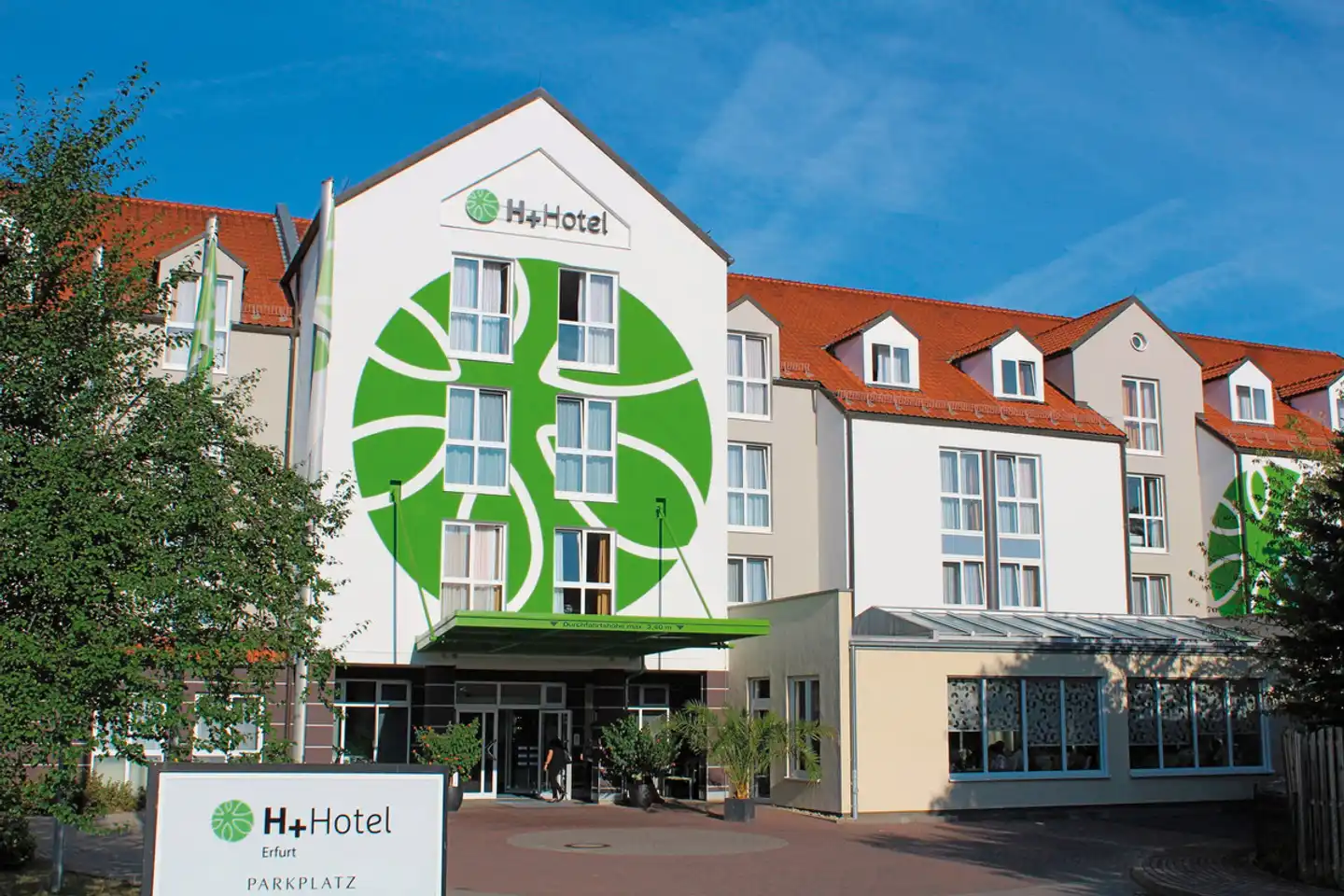 H+ Hotel Erfurt Aussenansicht