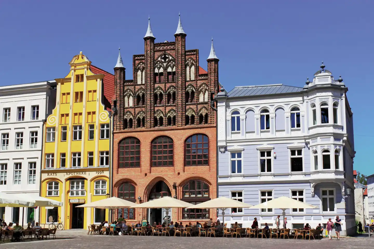 Hotel Stadt Barth Aussenansicht