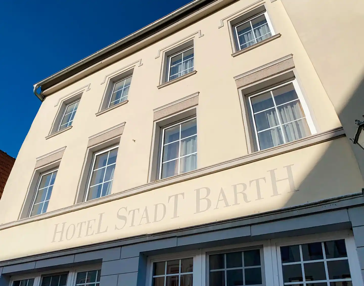 Hotel Stadt Barth Aussenansicht
