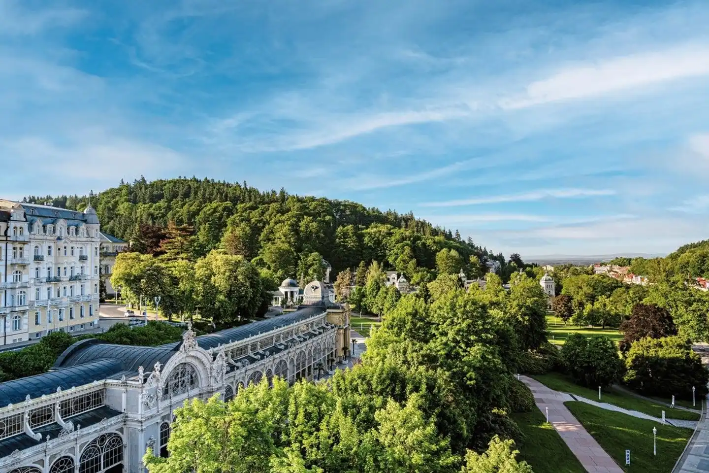 Falkensteiner Spa Resort Mariánské Lázne Landschaft
