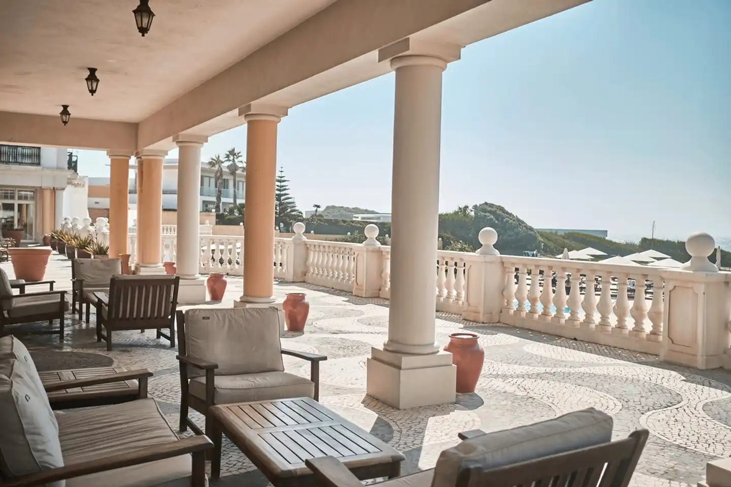 Praia DEl Rey Marriott Golf & Beach Resort Terrasse