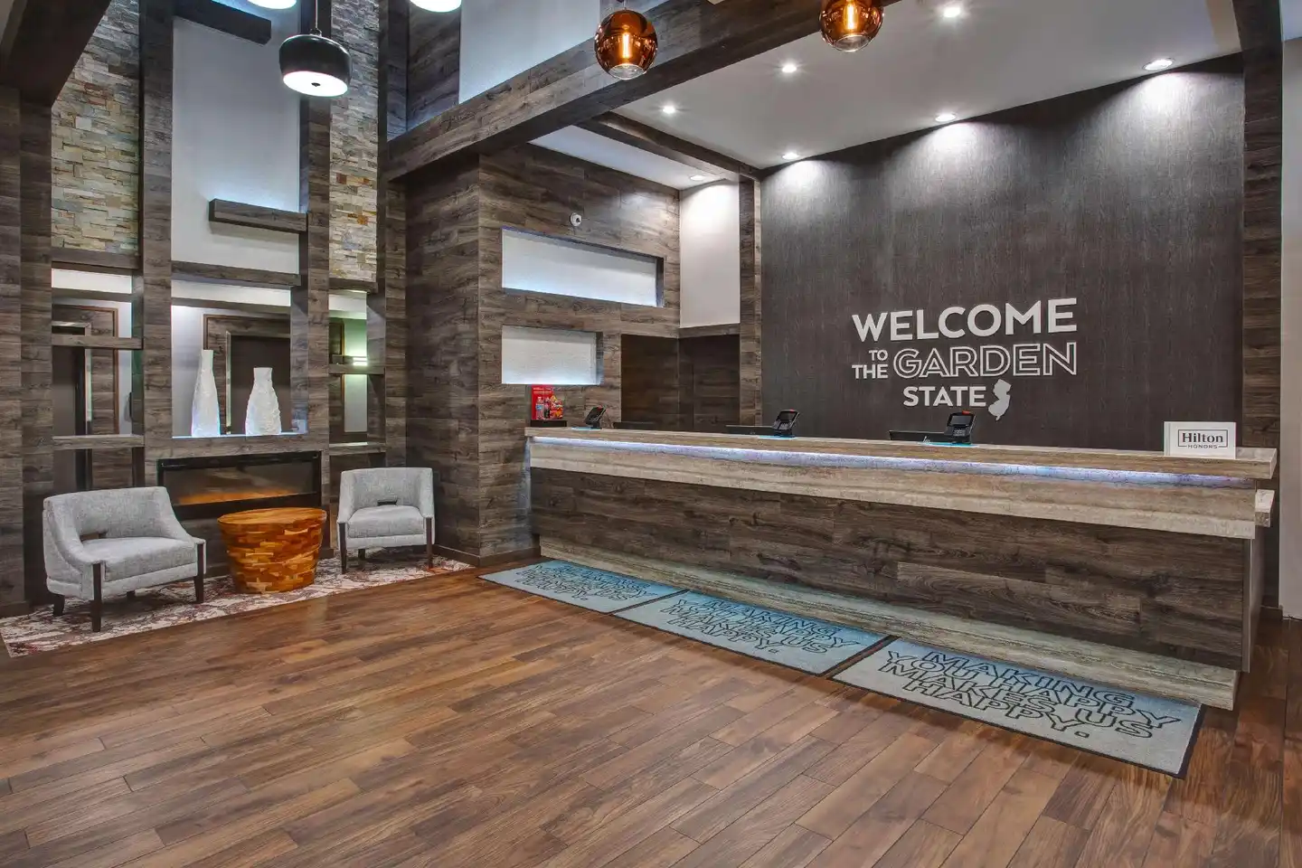 Hampton Inn & Suites Newark Airport Elizabeth Lobby