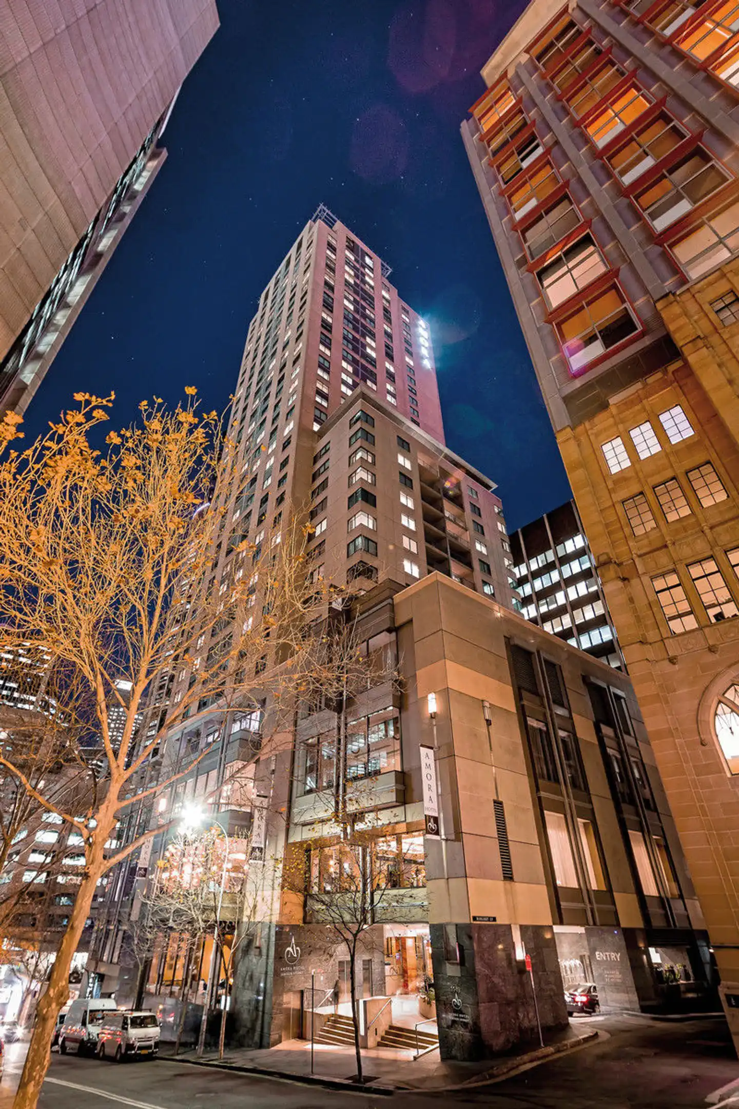 Amora Hotel Jamison Sydney Aussenansicht
