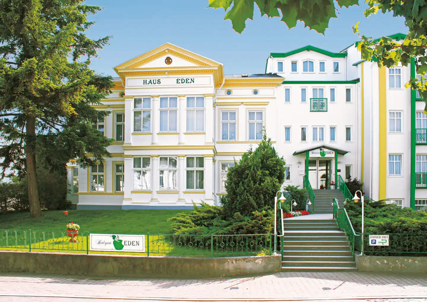 Hotel garni Eden Aussenansicht