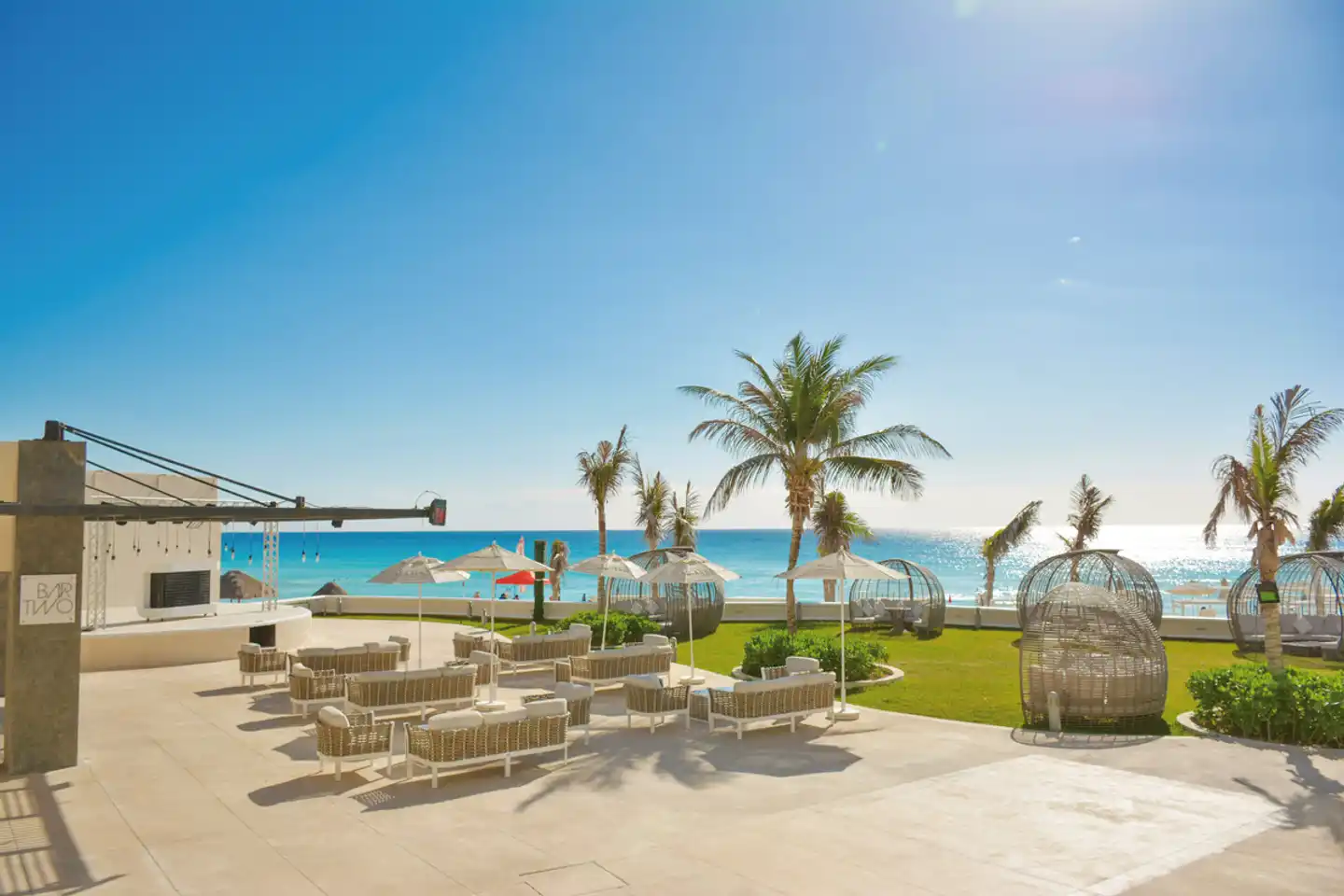Sandos Cancun Terrasse