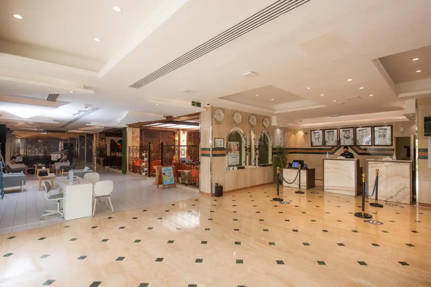BM Beach Hotel Lobby