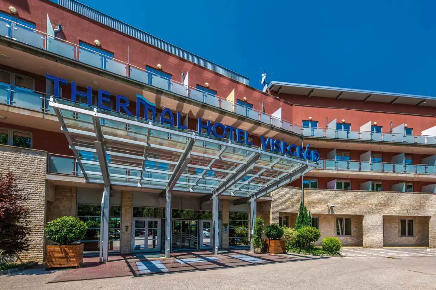 Thermal Hotel Visegrad Aussenansicht