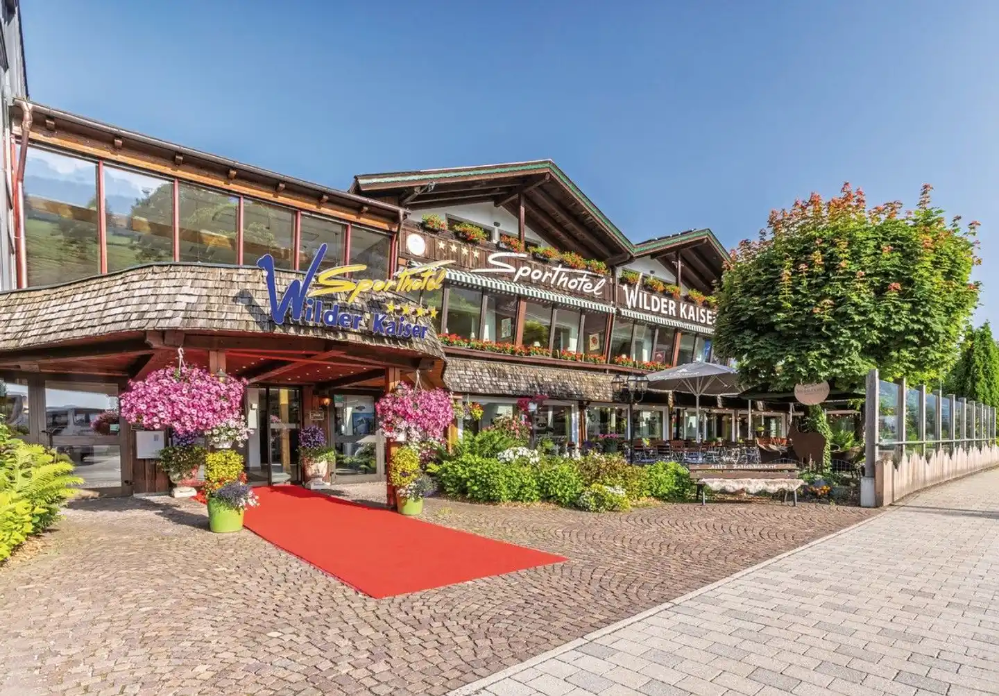 Sporthotel Wilder Kaiser Aussenansicht