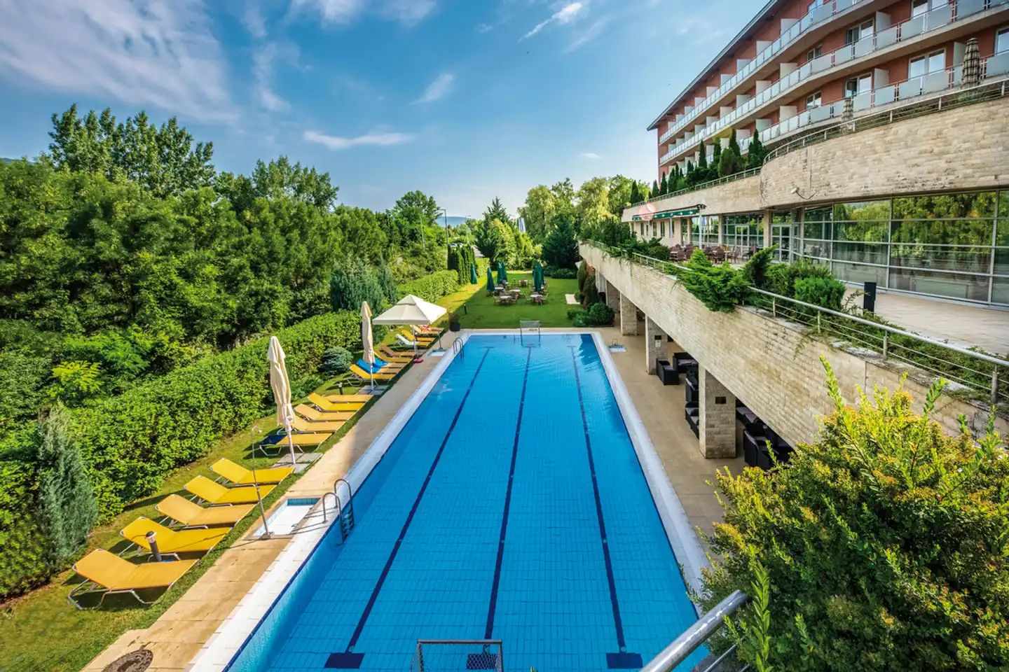 Thermal Hotel Visegrad Aussenansicht