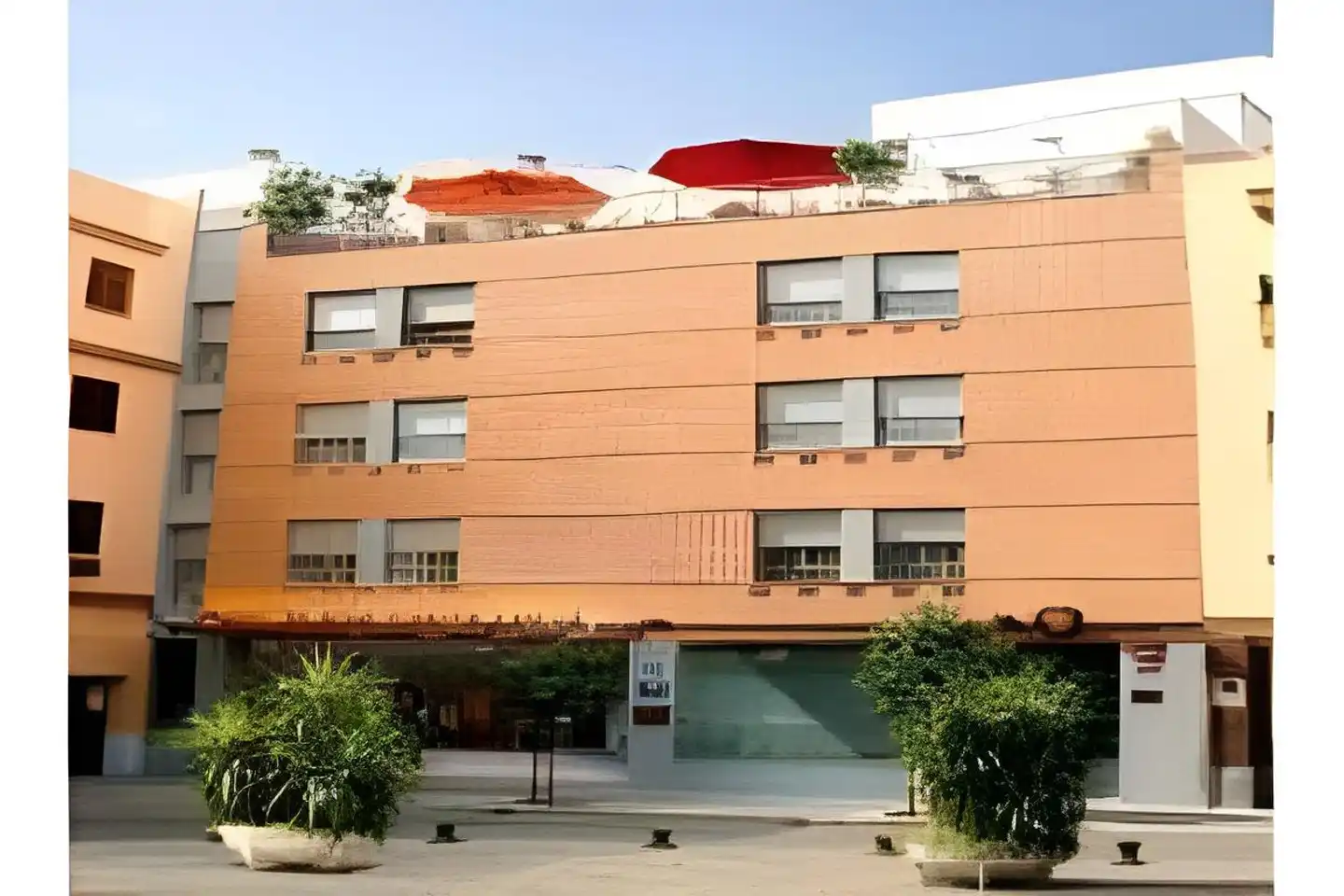 Hotel Plaza Santa Lucía Aussenansicht