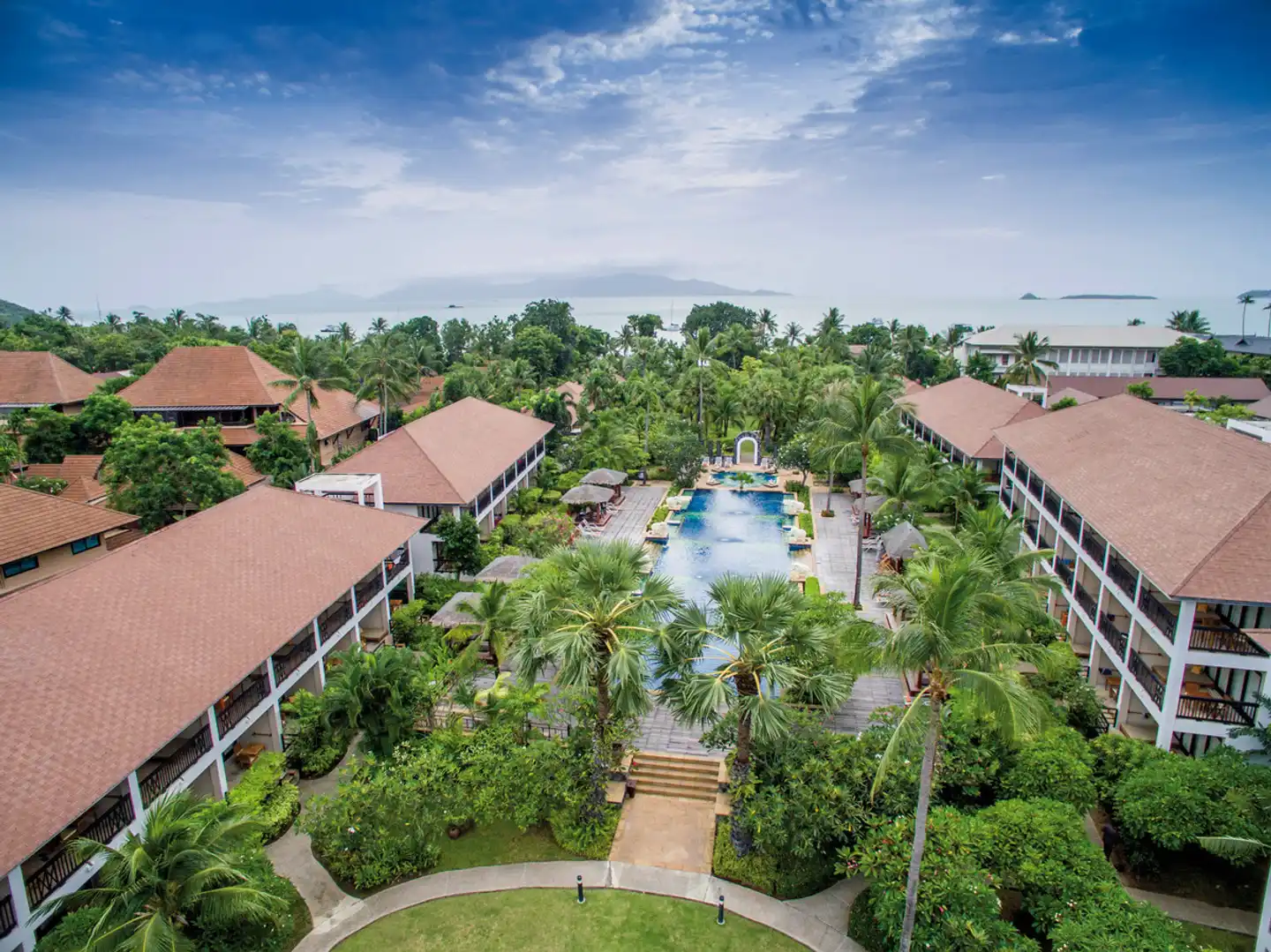 Bandara Spa Resort & Pool Villas, Samui Aussenansicht