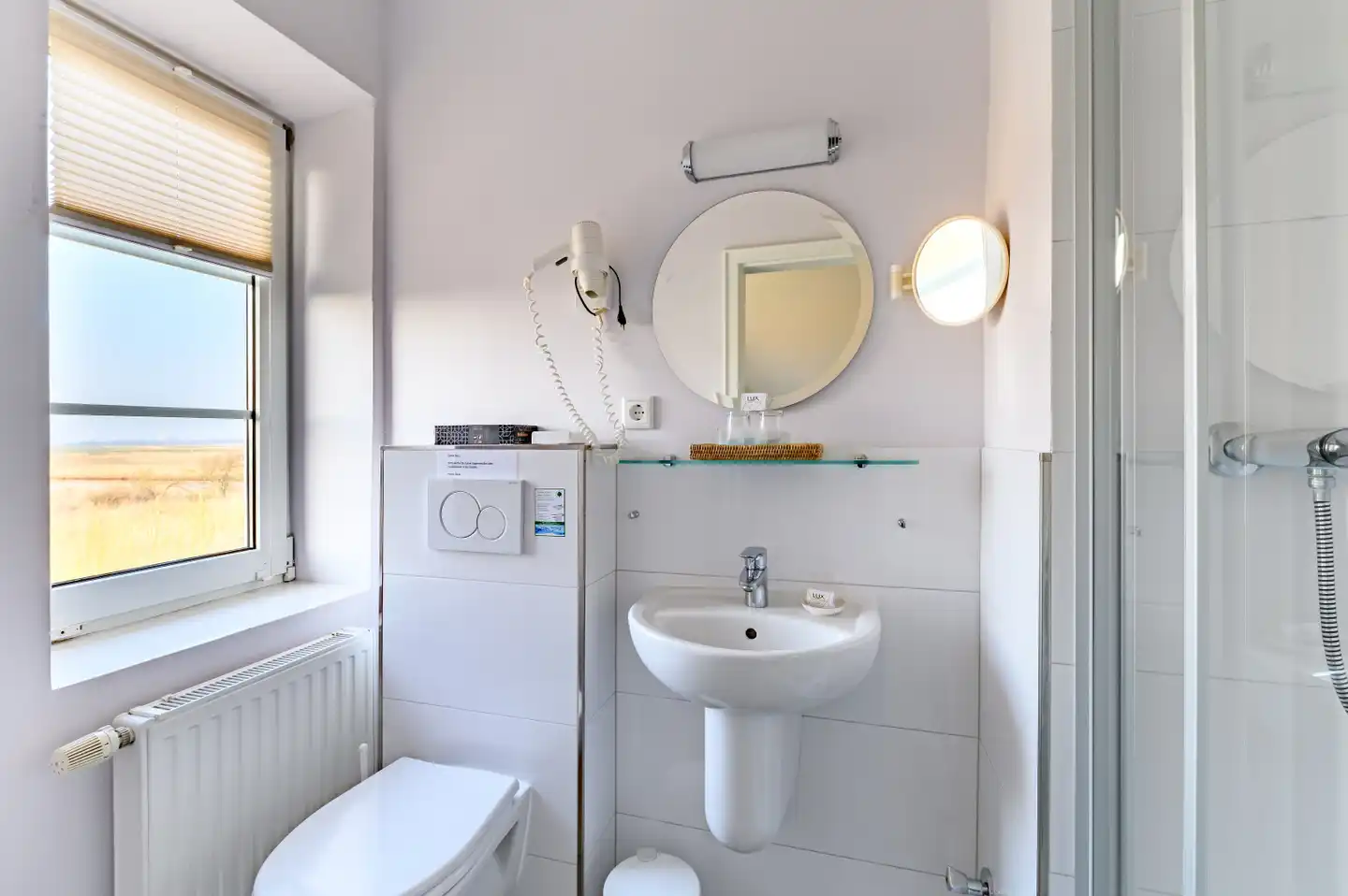Hotel Arlau-Schleuse Badezimmer