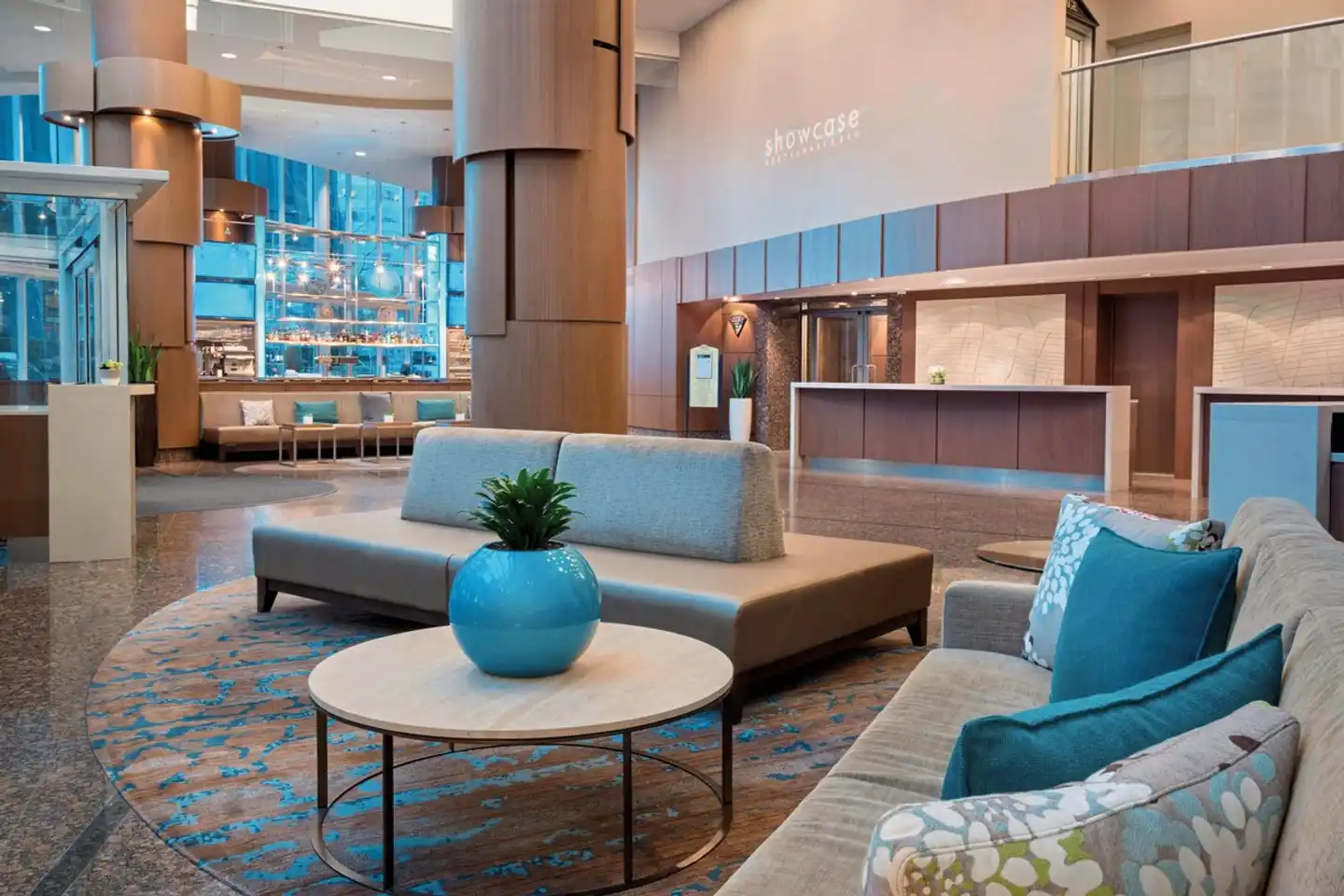 Vancouver Marriott Pinnacle Downtown Lobby
