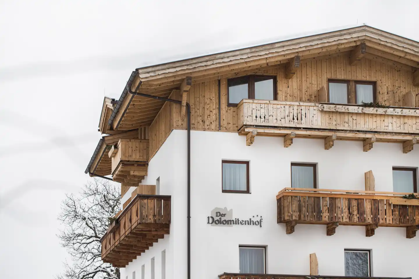Der Dolomitenhof Aussenansicht