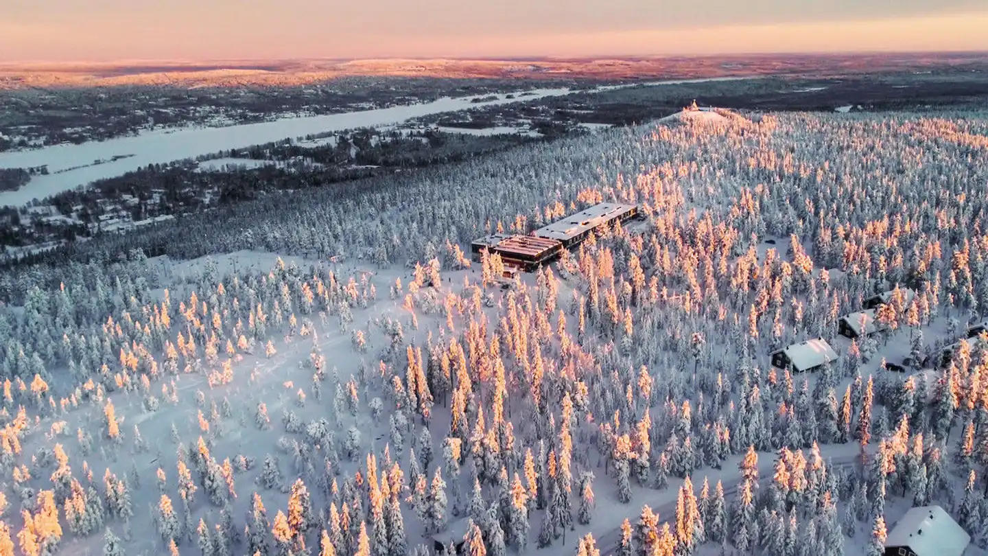 Lapland Hotels Sky Ounasvaara Landschaft