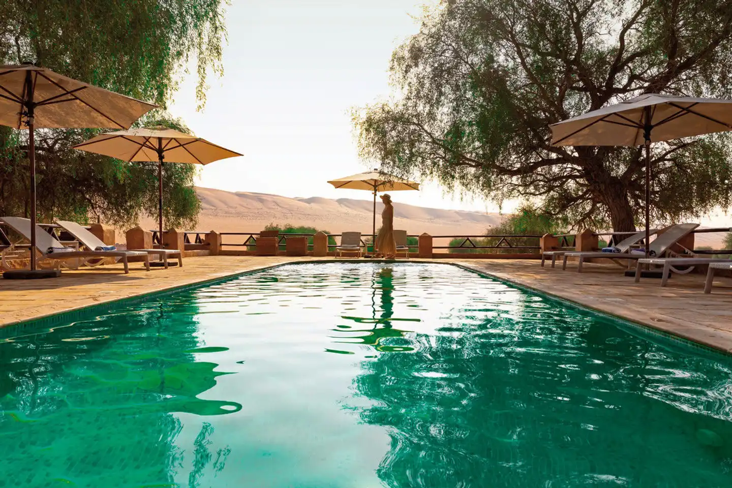 1000 Nights Sharqiya Sands Camp Pool