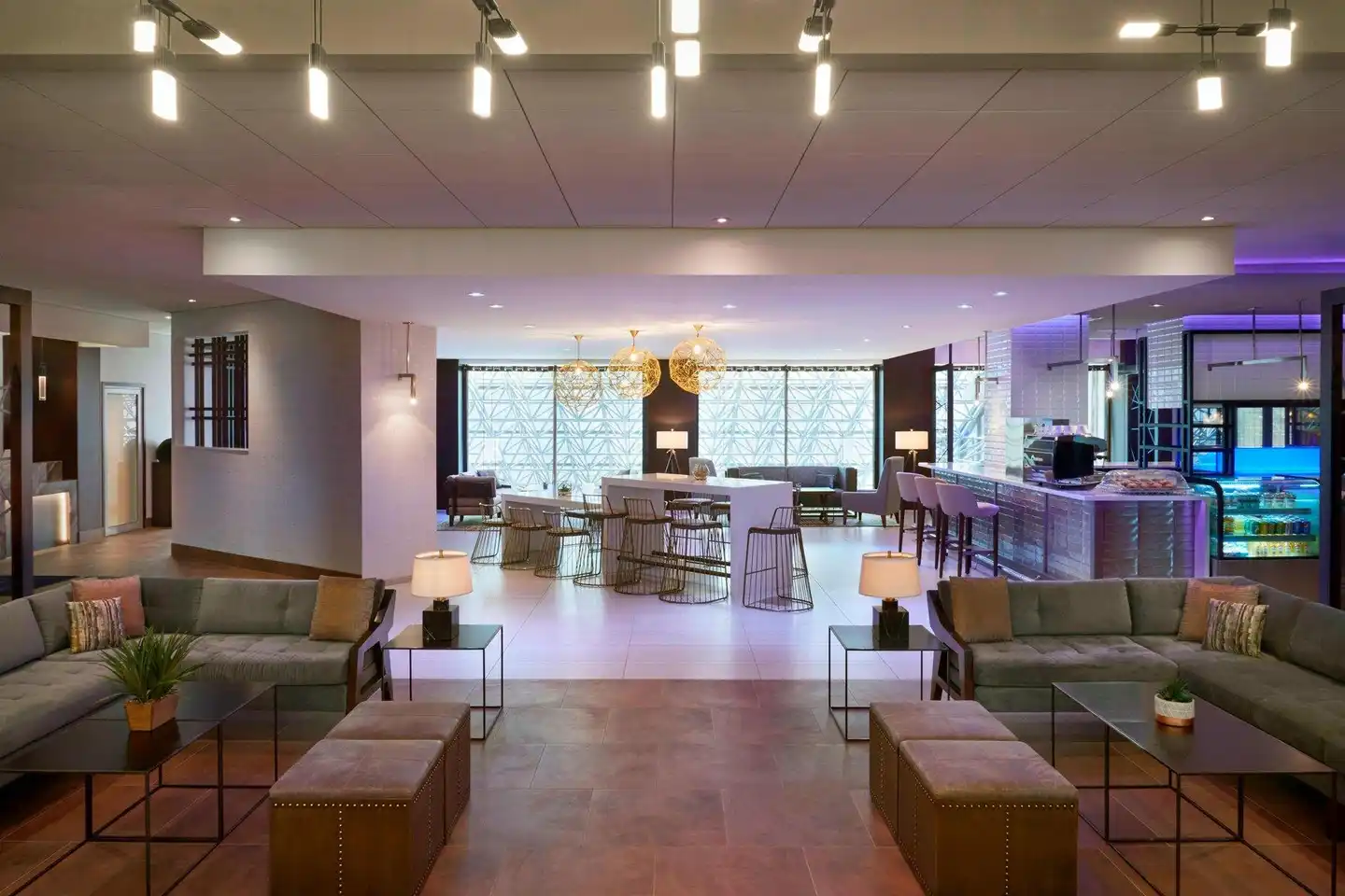 Toronto Airport Marriott Hotel Lobby