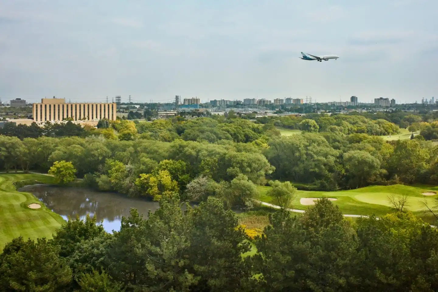 Toronto Airport Marriott Hotel Landschaft