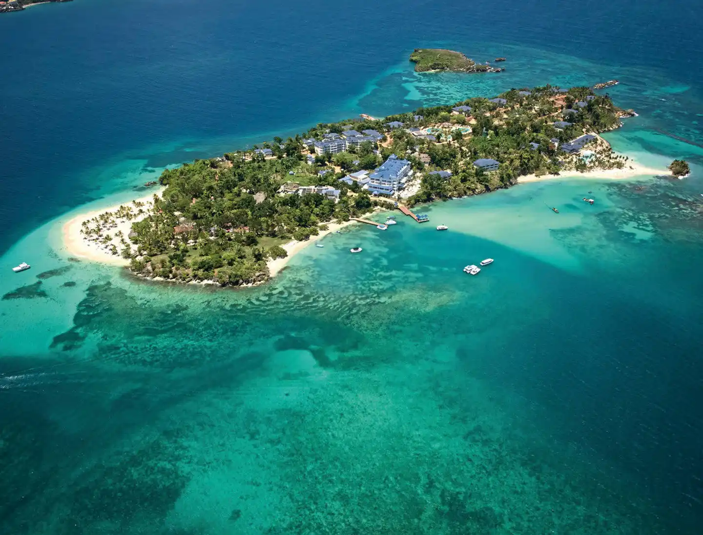 Cayo Levantado Resort Landschaft