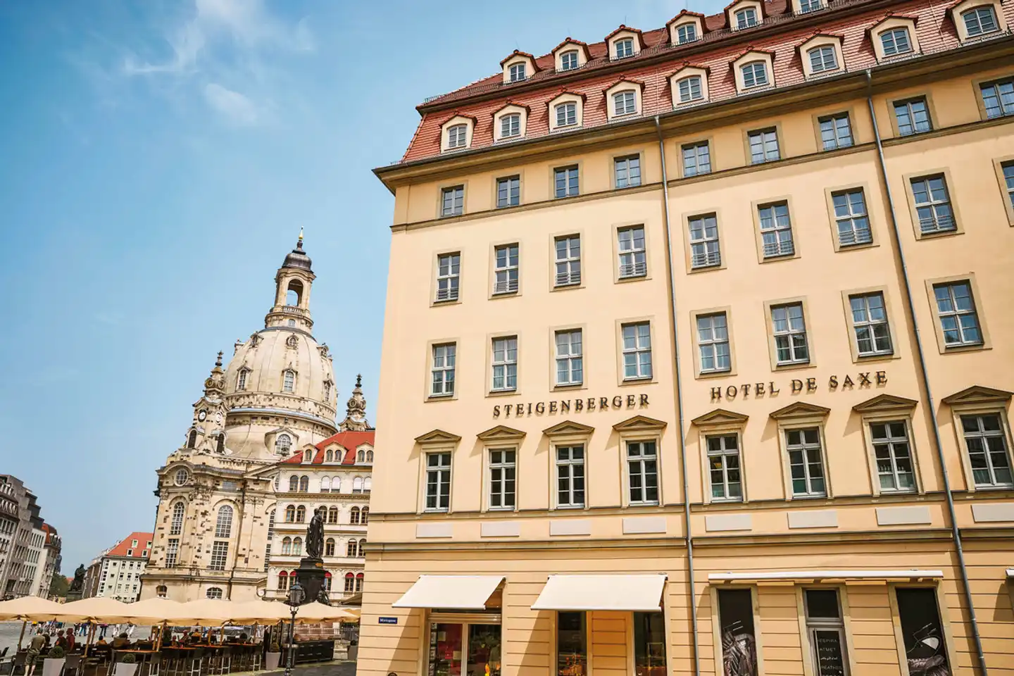 Steigenberger Hotel de Saxe Aussenansicht