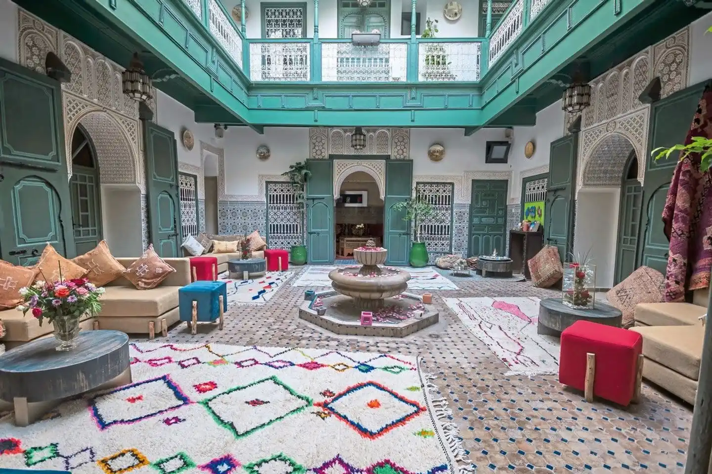 Riad Les Oliviers Lobby