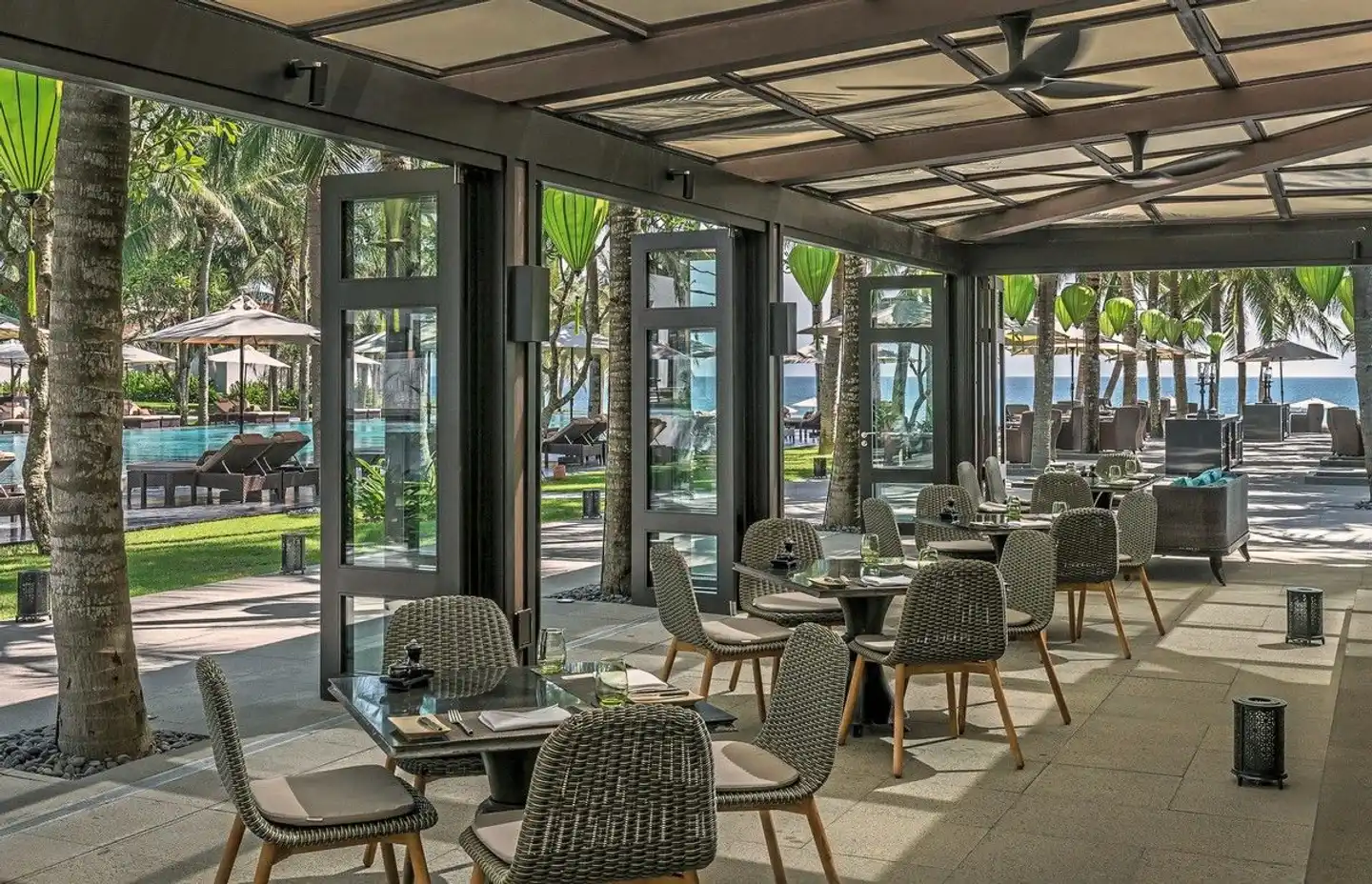 Four Seasons Resort The Nam Hai, Hoi An Terrasse