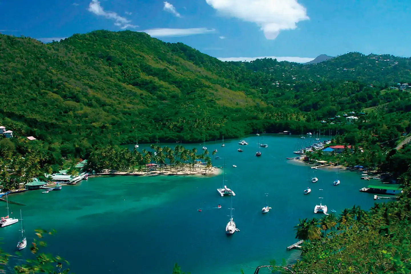 Zoëtry Marigot Bay St. Lucia Landschaft